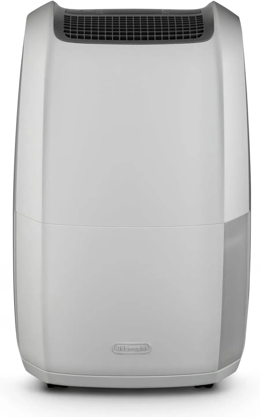 De'Longhi déshumidificateur 24h, capacité 20 L, à fonctionnement silencieux, format compact, avec fonction déshumidification, coloris blanc