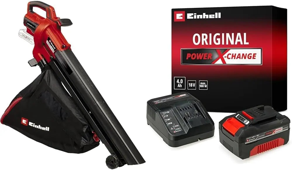 Einhell souffleur, capacité 45 L, sans fil
