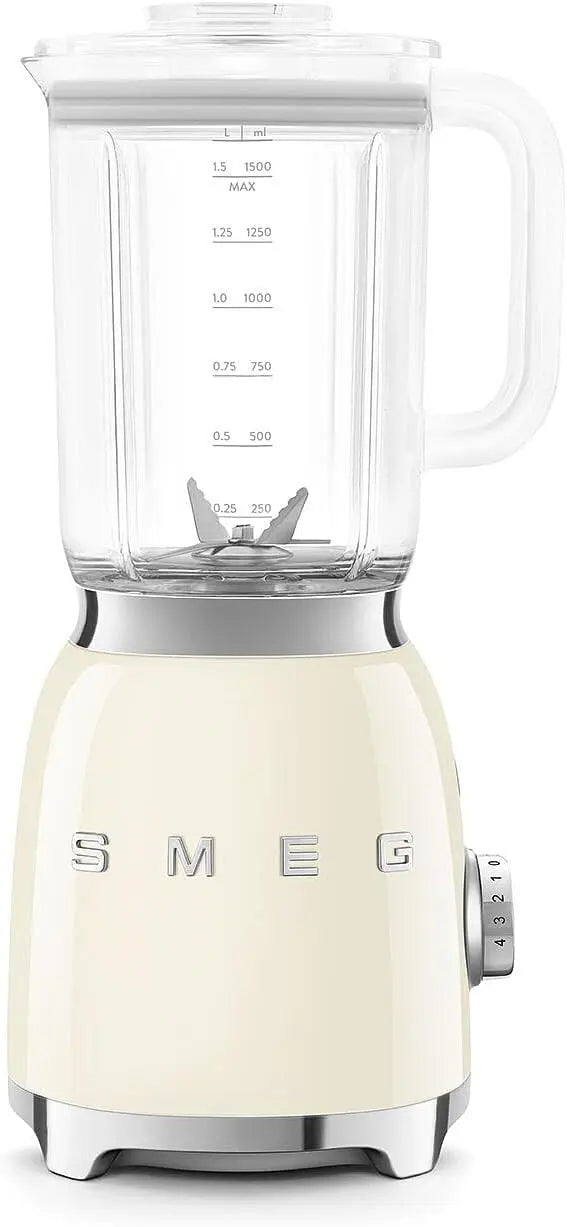 Smeg robot de cuisine BLF03CREU, capacité 1,5 L, puissance 800 W