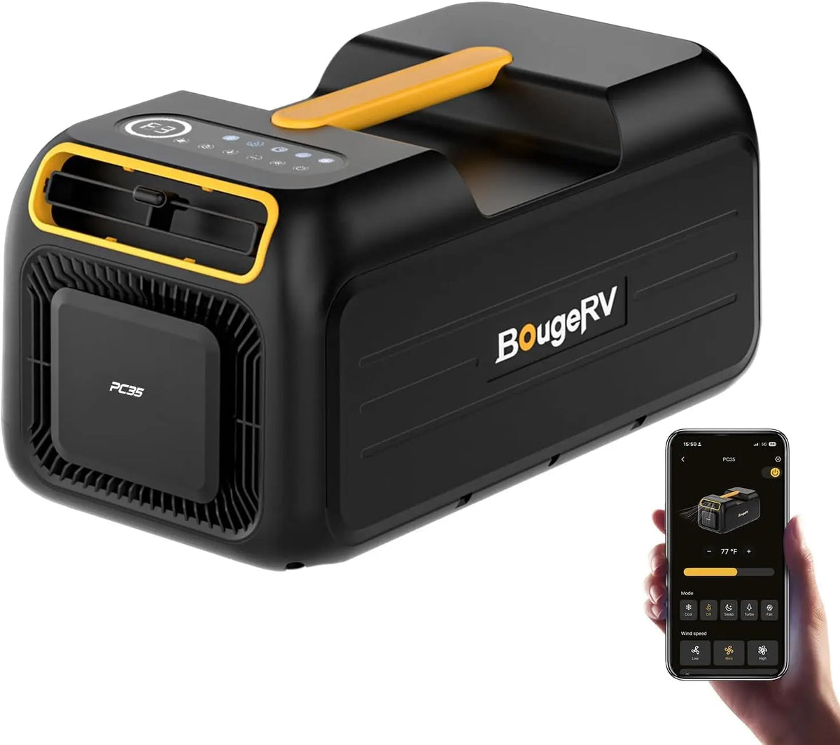 BougeRV climatiseur PC35, 3500 BTU, format compact