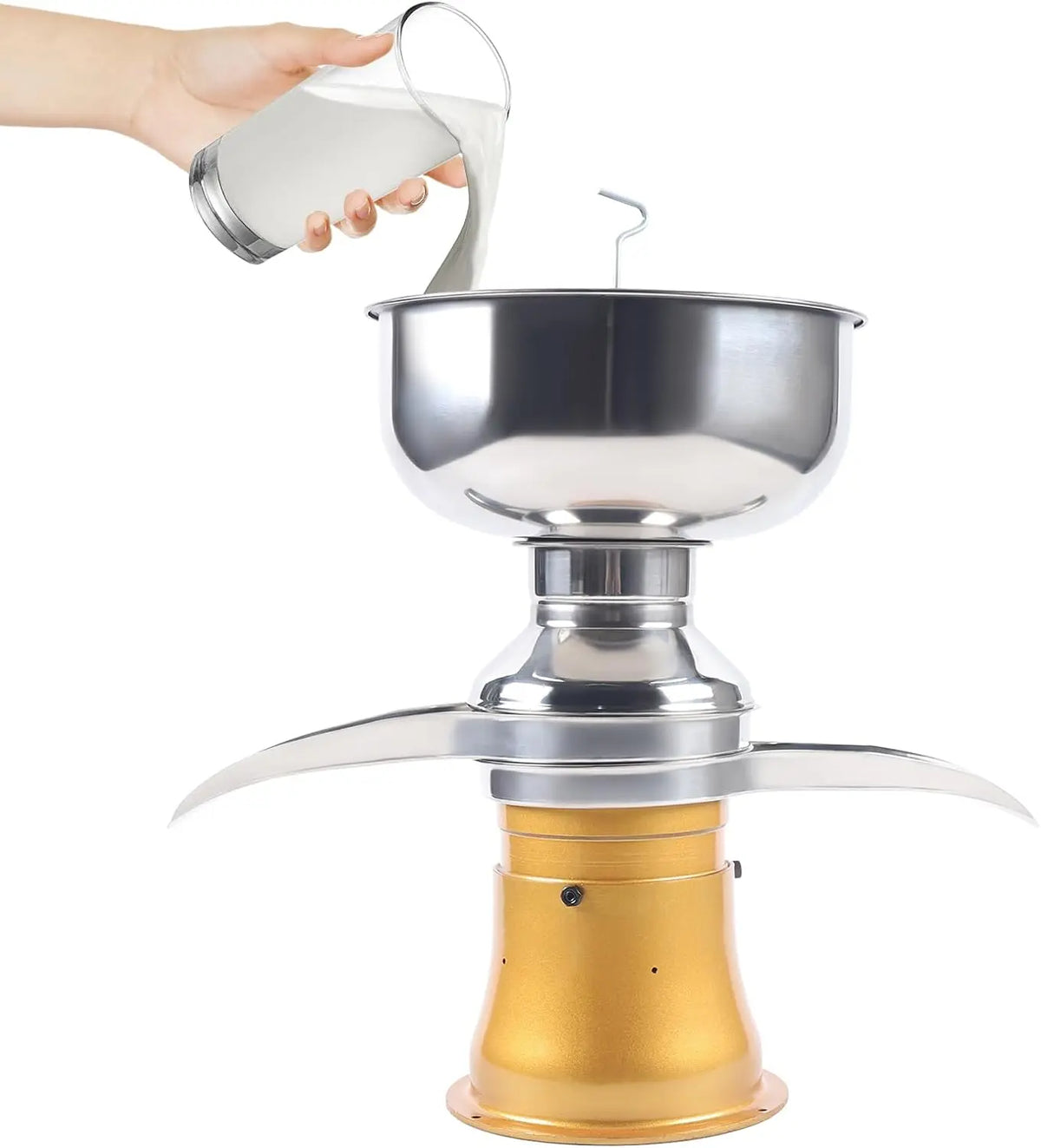 Petite écrémeuse électrique, capacité 5 L, puissance 50 W