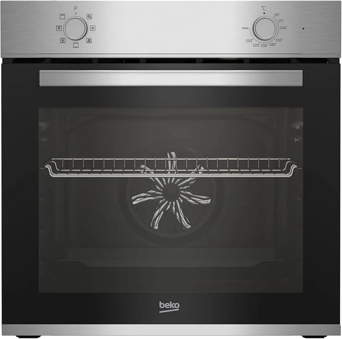 Beko four électrique BBIE12000X, capacité 66 L, installation encastrable