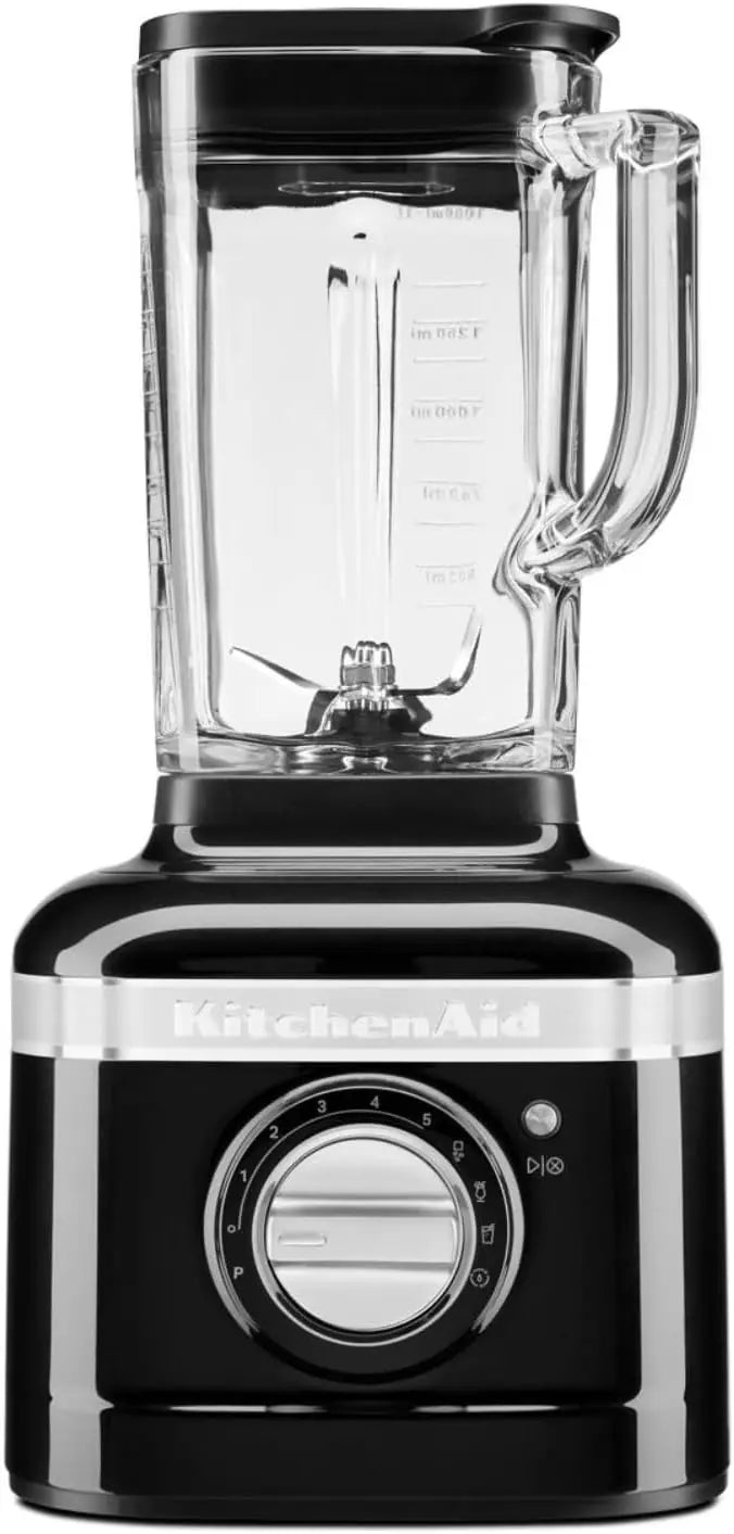KitchenAid robot de cuisine K400, capacité 1,4 L, puissance 1200 W, coloris noir