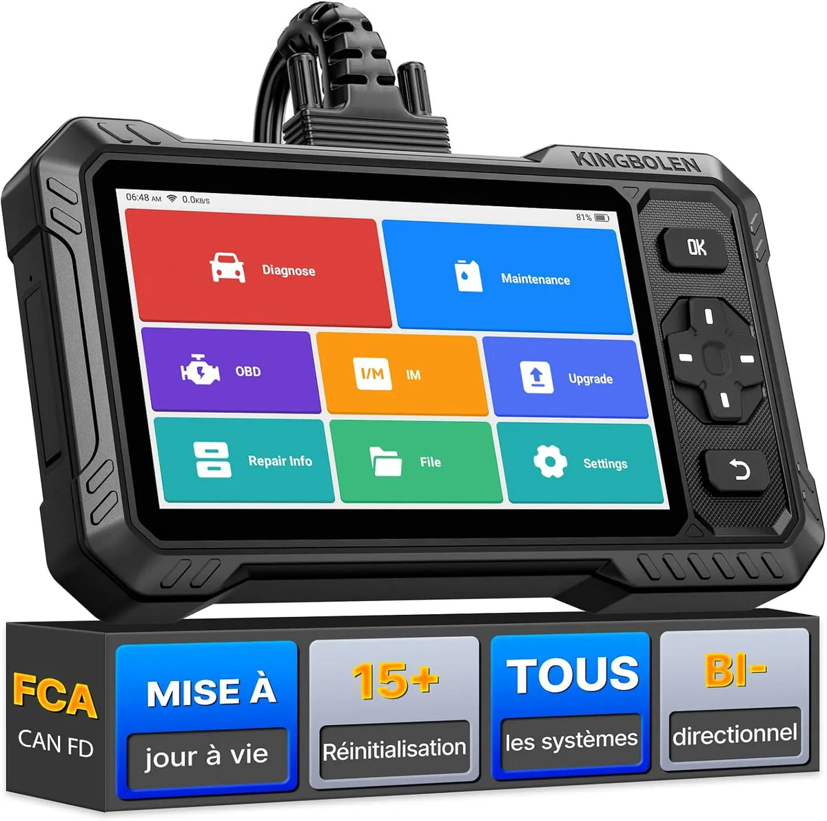 KINGBOLEN outil de diagnostic automobile OBD2