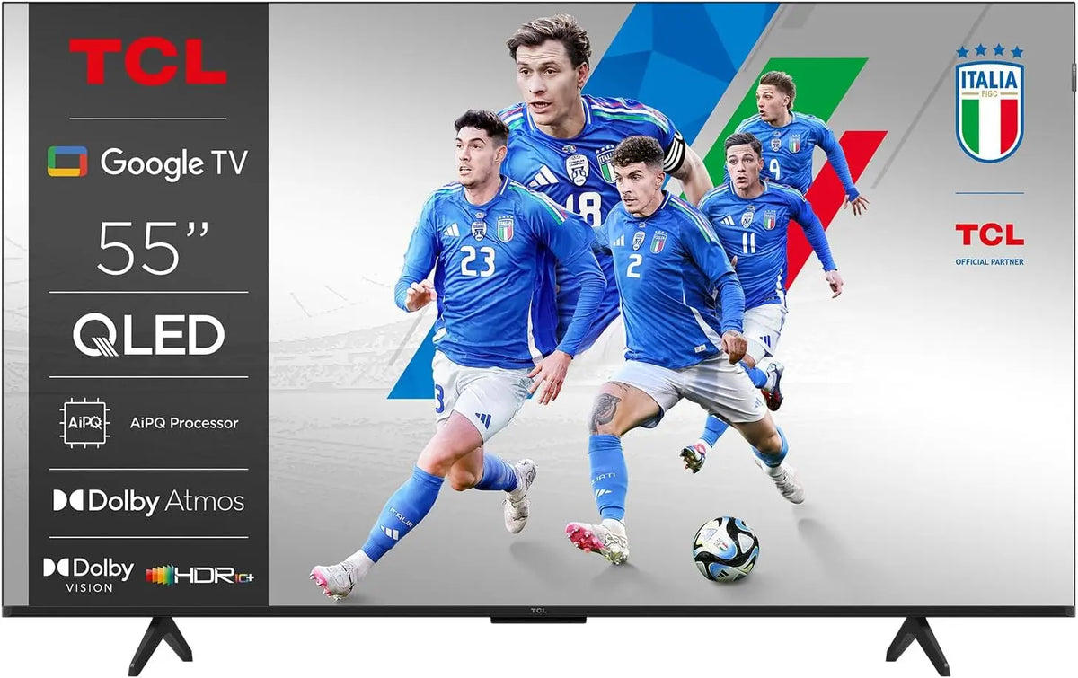 TCL téléviseur connecté 55P79K, résolution 4K UHD, écran QLED