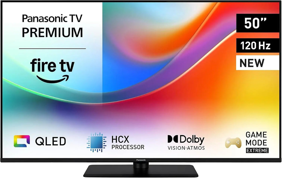 Panasonic téléviseur connecté TV-50W85BEZ, écran 50 pouces, avec connexion Bluetooth, avec fonctions connectées, résolution 4K UHD, coloris noir