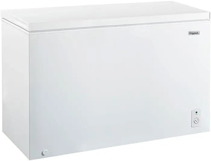 FrigeluX congélateur coffre CCO400BE, capacité 395 L, dimensions 135,5 x 71 x 84,5 cm, coloris blanc