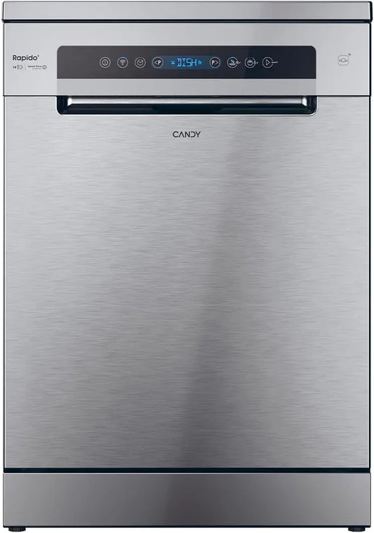 CANDY lave-vaisselle 4C6F0X, dimensions 60 x 82 cm, pose libre