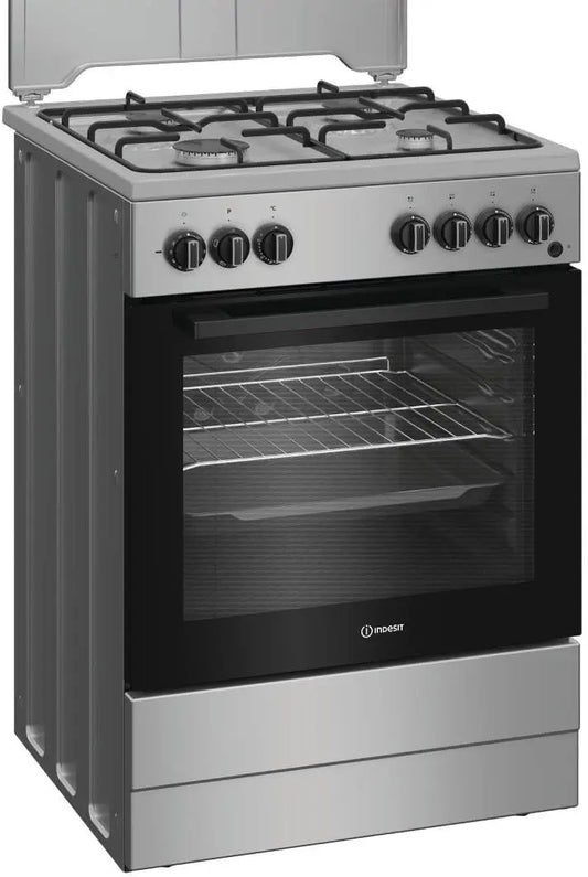 Indesit cuisinière I6G3PMS, pour préparer les repas au quotidien