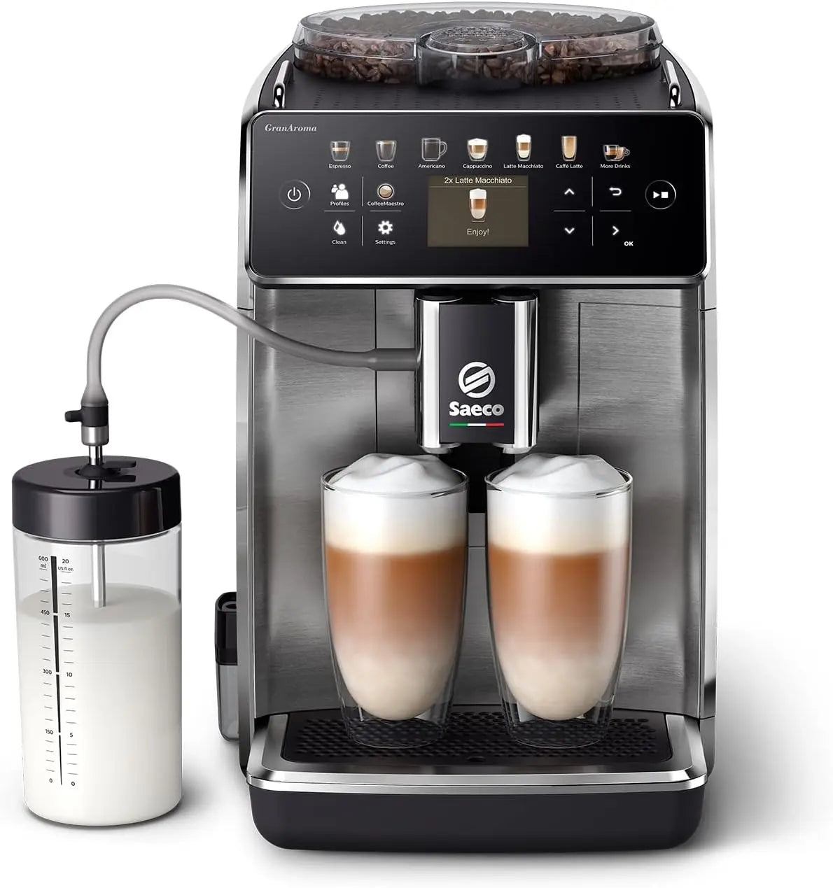 Saeco machine à café SM6585, coloris gris