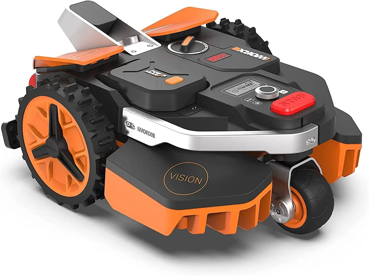 WORX robot tondeuse WR206E, sans fil, résolution 4K UHD