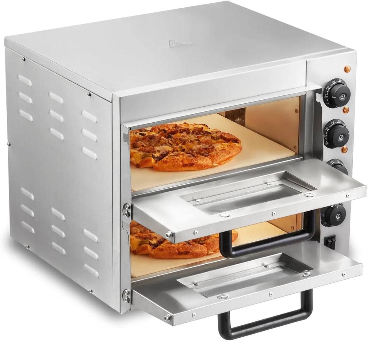 VEVOR four à pizza électrique, écran 14 pouces, usage professionnel