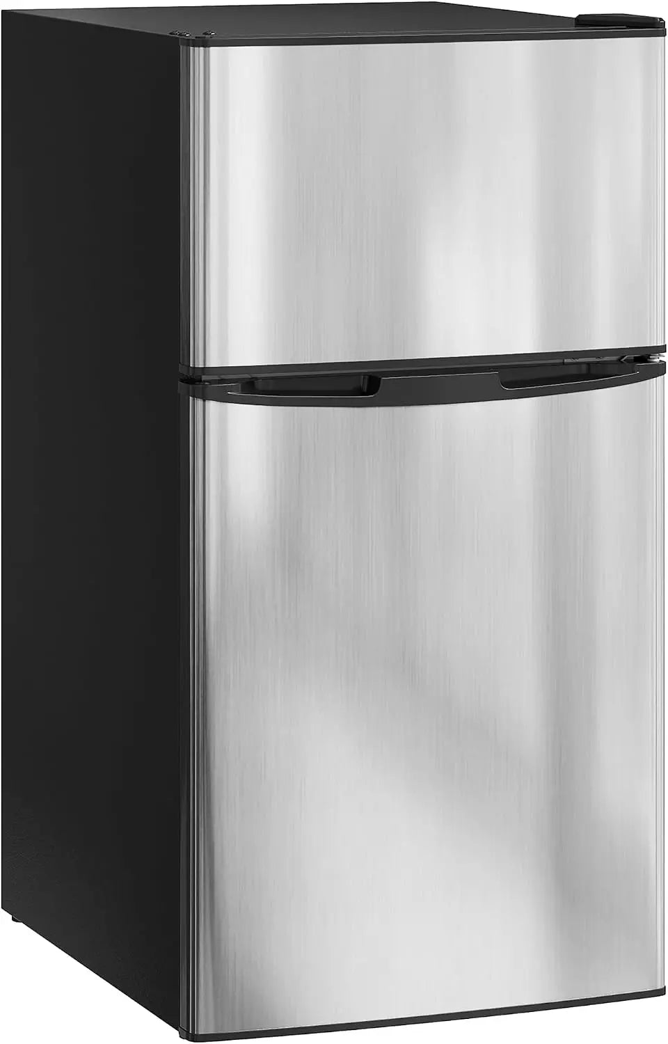HOMCOM réfrigérateur combiné, capacité 88 L, à fonctionnement silencieux, coloris noir