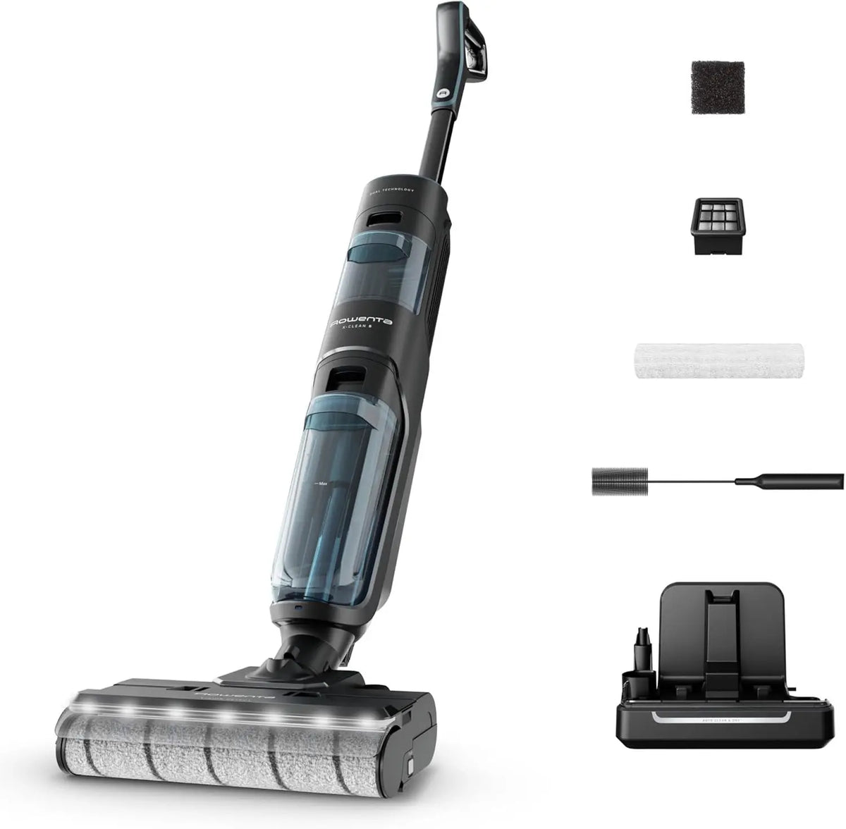 Rowenta aspirateur, sans fil, coloris noir