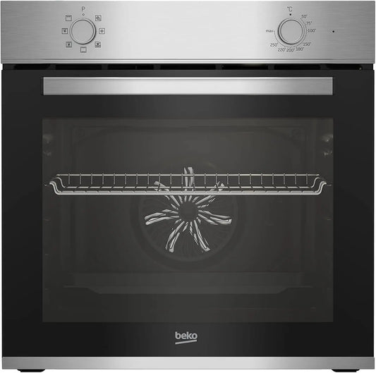 Beko four électrique BBIE12000X, capacité 66 L, installation encastrable
