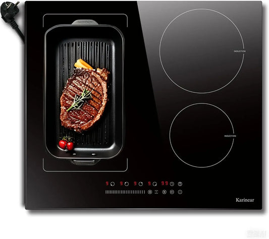 Karinear table de cuisson électrique, puissance 3500 W