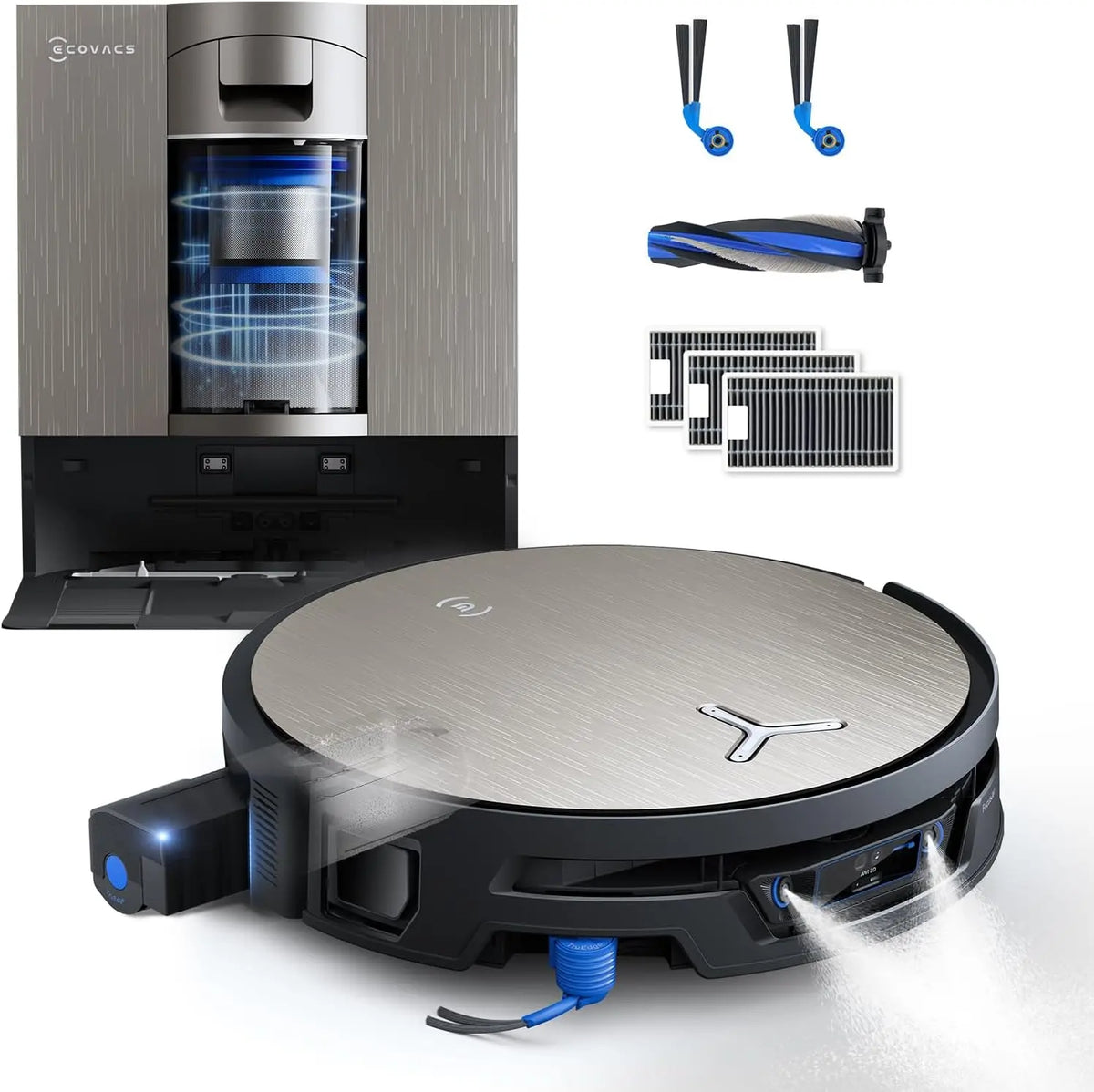 ECOVACS robot aspirateur laveur X12S