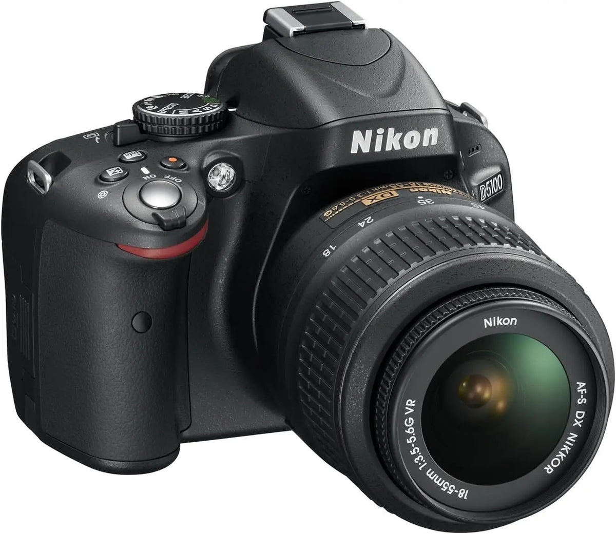 Nikon objectif pour appareil photo D5100, coloris noir
