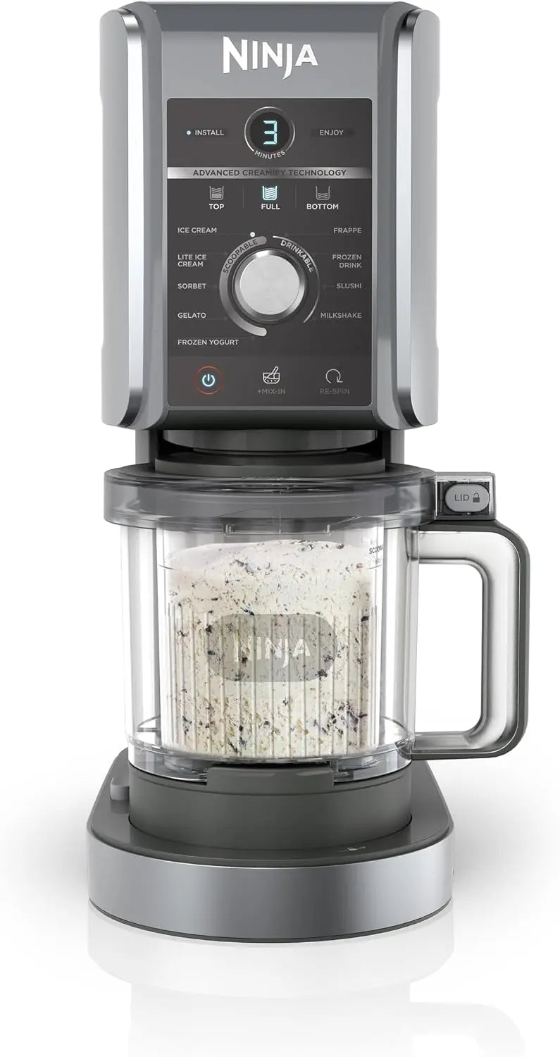 Ninja machine à glace NC502EU, pour préparer des glaces et desserts froids