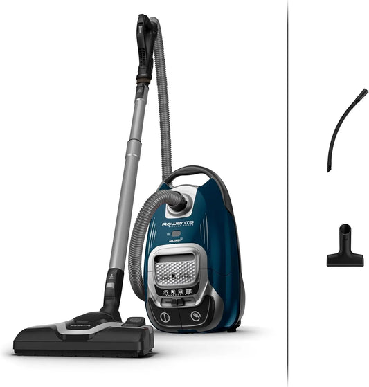 Rowenta aspirateur, capacité 5 L, coloris bleu