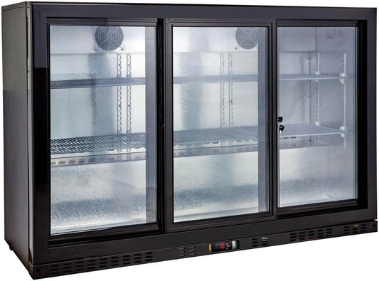 GastroHero réfrigérateur, capacité 320 L, coloris noir