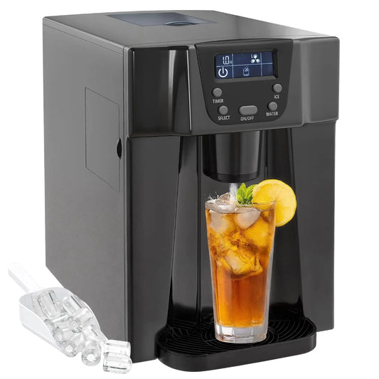 HOMCOM distributeur d'eau 24h, coloris noir