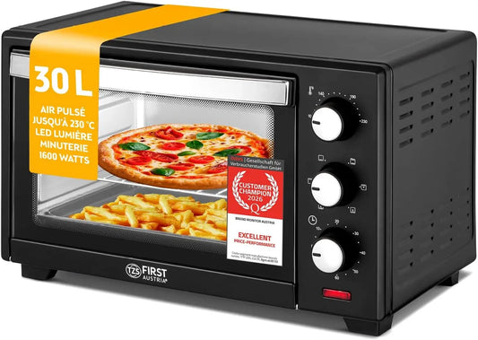 TZS four électrique, capacité 30 L, puissance 1600 W