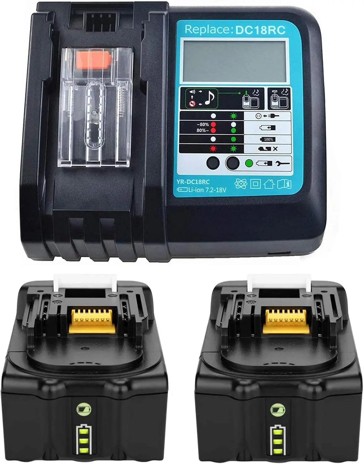 Substitué batterie rechargeable BMR100