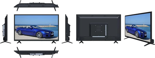 Linsar téléviseur connecté 81cm, écran 32 pouces, avec connexion Wi-Fi, avec connexion Bluetooth, avec fonctions connectées