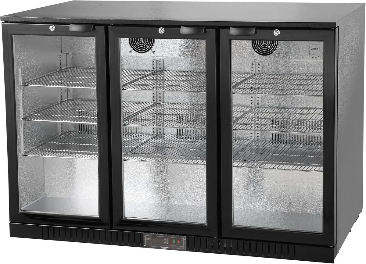 METRO Professional réfrigérateur de bar GBC3003, capacité 308 L, puissance 160 W, coloris noir