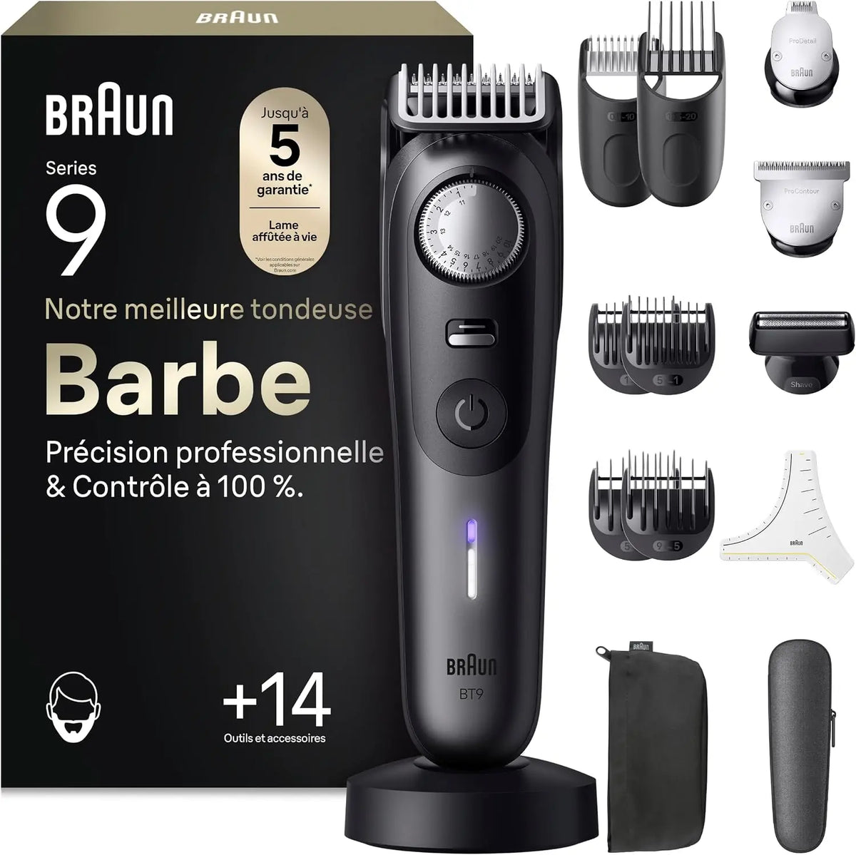 Braun tondeuse à gazon BT9565, pour entretenir la pelouse